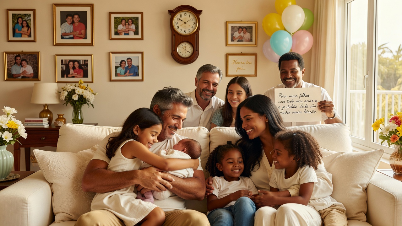 Celebridades Celebram o Dia dos Pais com Declarações Emocionantes aos Filhos