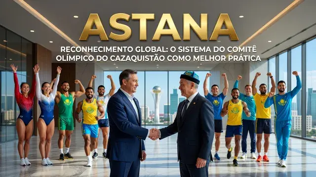 Cazaquistão Vira Modelo Global na Preparação Olímpica, Diz COI